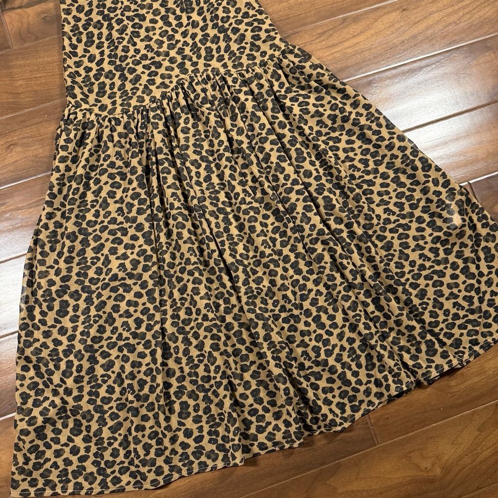 Never Fully Dressed Size US 4 / UK 8 EU 36 Leopard Print Sheer Lucia‎ Dress - Picture 3 of 12